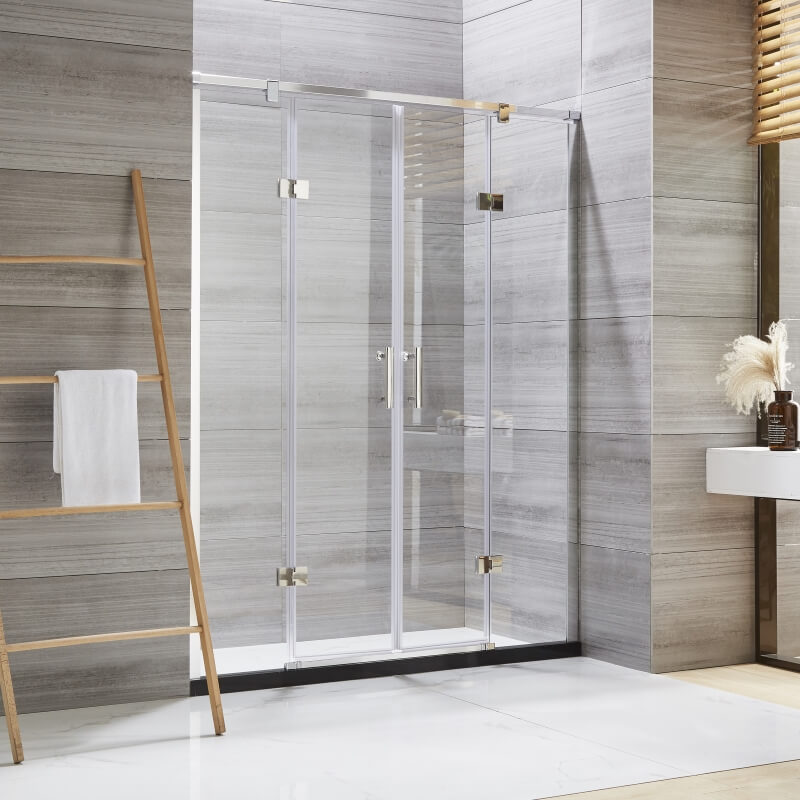Double Hinged Door Shower Door